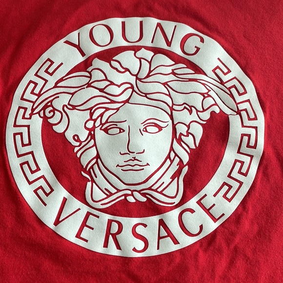 Versace Kids logo Patch T-shirt ❤️ - Picture 2 of 8